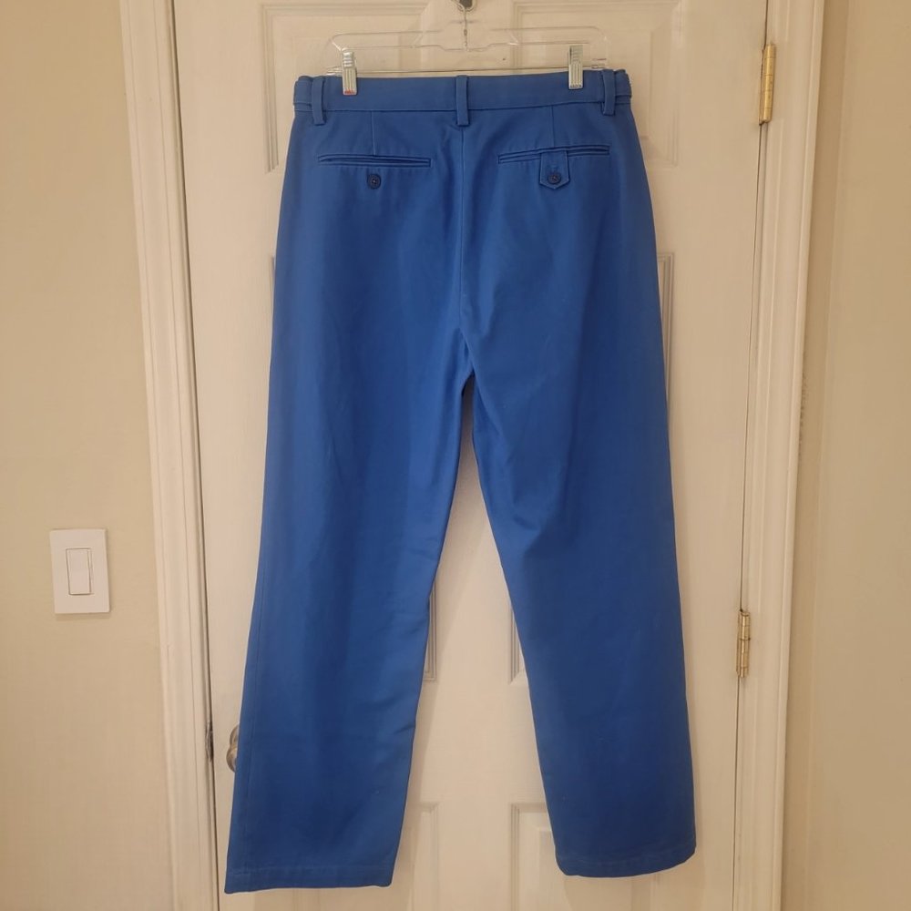 Banana Republic Pants Mens 32x30.5 Blue Extended Tab Casual Colorful NWOT NEW - Picture 2 of 14